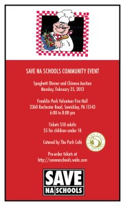 Spaghetti Dinner Flyer